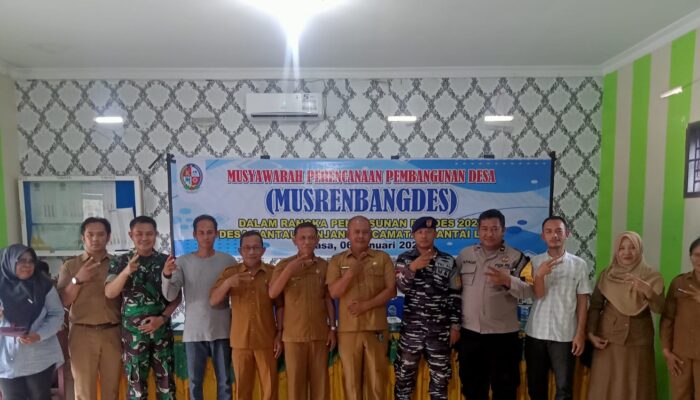 Susun RKPDes 2027, Pemerintah Desa Rantau Panjang Gelar Musrenbang