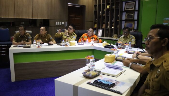 Ikuti Rakor BNPB, Pemko Binjai Tegaskan Komitmen Pendataan Akurat Pasca Bencana