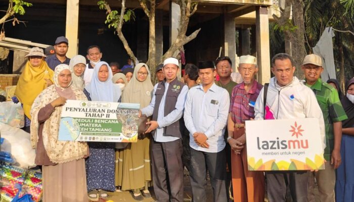 Rumah Tahfizh Qur’an Muslimin Medan Salurkan 1.000 Alqur’an Di Aceh Tamiang