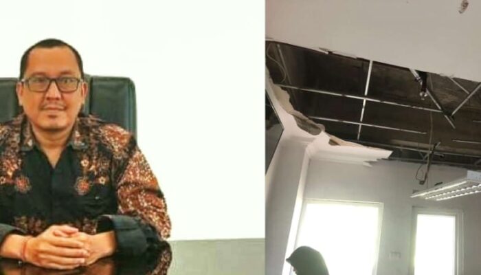 Usai Ambruk Nyaris Timpa Pasien, RSUDYA Tapaktuan Akan Bongkar Plafon Lantai III Gedung C