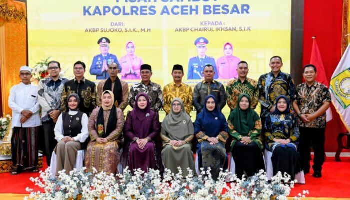Pemkab Aceh Besar Gelar Pisah Sambut Kapolres, Harap Kamtibmas Tetap Aman