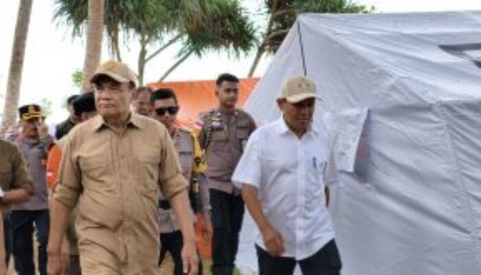 Wagub Fadhlullah Dampingi Menko Polkam Tinjau Kesiapan Pembangunan Huntap di Aceh Utara