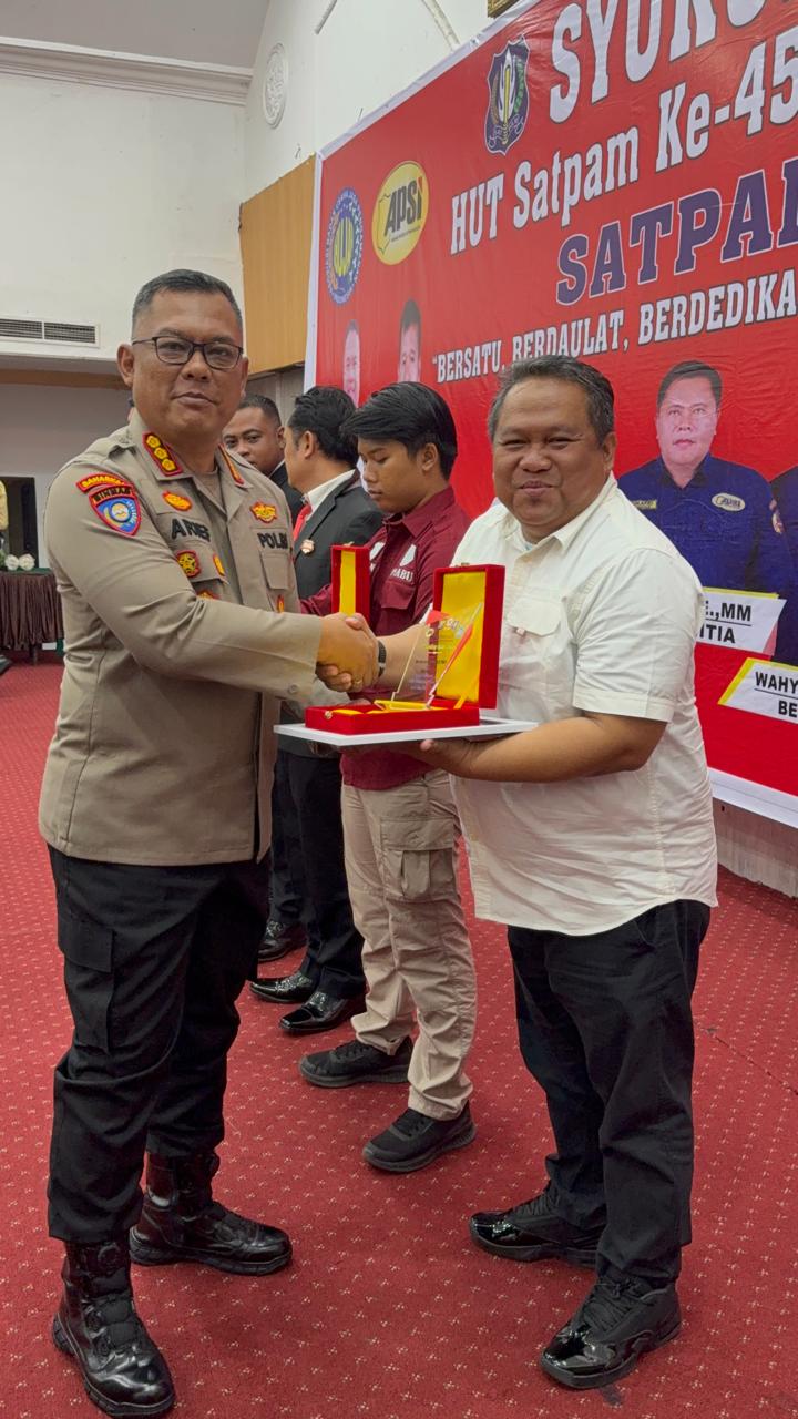 PT GIS Raih Penghargaan Badan Usaha Jasa Pengamanan Terbaik Kategori Perbankan