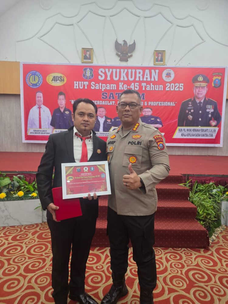 Keamanan USU Raih Penghargaan APSI