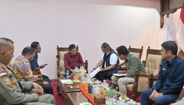 Wagub Aceh Bahas Penanganan Bencana Bersama Wakil Kepala Badan Pengaturan BUMN