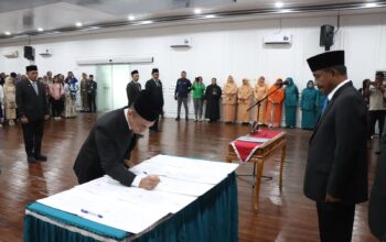 Dilantik Jadi Kadis Kominfo, Ihsan Siregar Siap Bangun Komunikasi Harmonis dan Media-Friendly di Kota Binjai