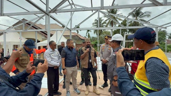 24 Unit Huntara Mulai Dibangun di Aceh Timur, Target Rampung 10 Hari