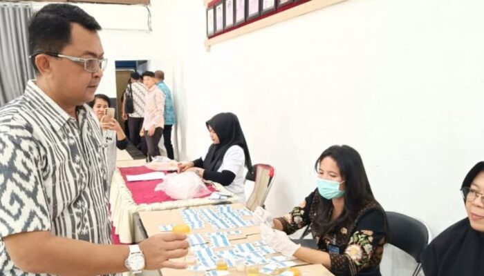 Lapas Kelas IIA Binjai Tes Urie Pegawai Lapas