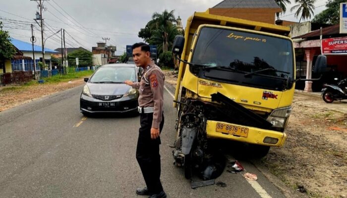 Berangkat Sekolah, Remaja Wanita Asal Tapsel Tewas Kecelakaan Di Sidimpuan