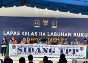 Sidang TPP Dan Tes Urine Di Lapas Labuhanruku