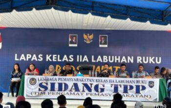 Sidang TPP Dan Tes Urine Di Lapas Labuhanruku