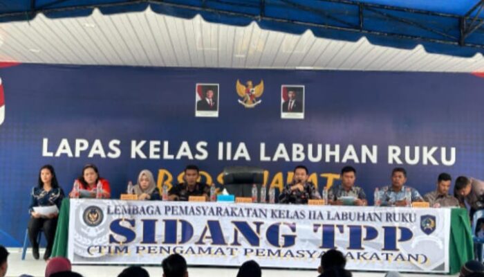Sidang TPP Dan Tes Urine Di Lapas Labuhanruku