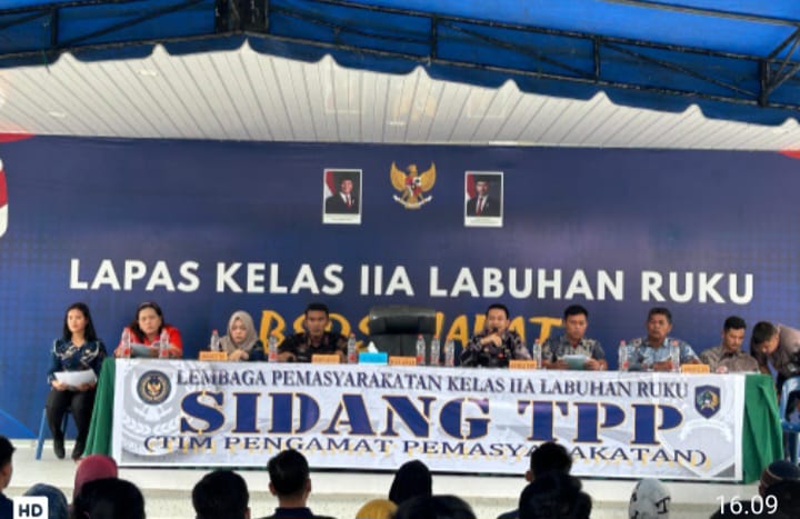 Sidang TPP Dan Tes Urine Di Lapas Labuhanruku