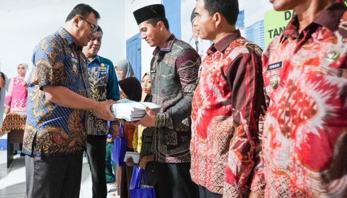 Pertama Kalinya Di Deliserdang, SPPT PBB Diserahkan Awal Tahun