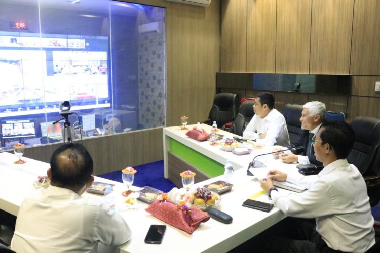 Pemko Binjai Ikuti Rakor Indikator Pemulihan Pascabencana