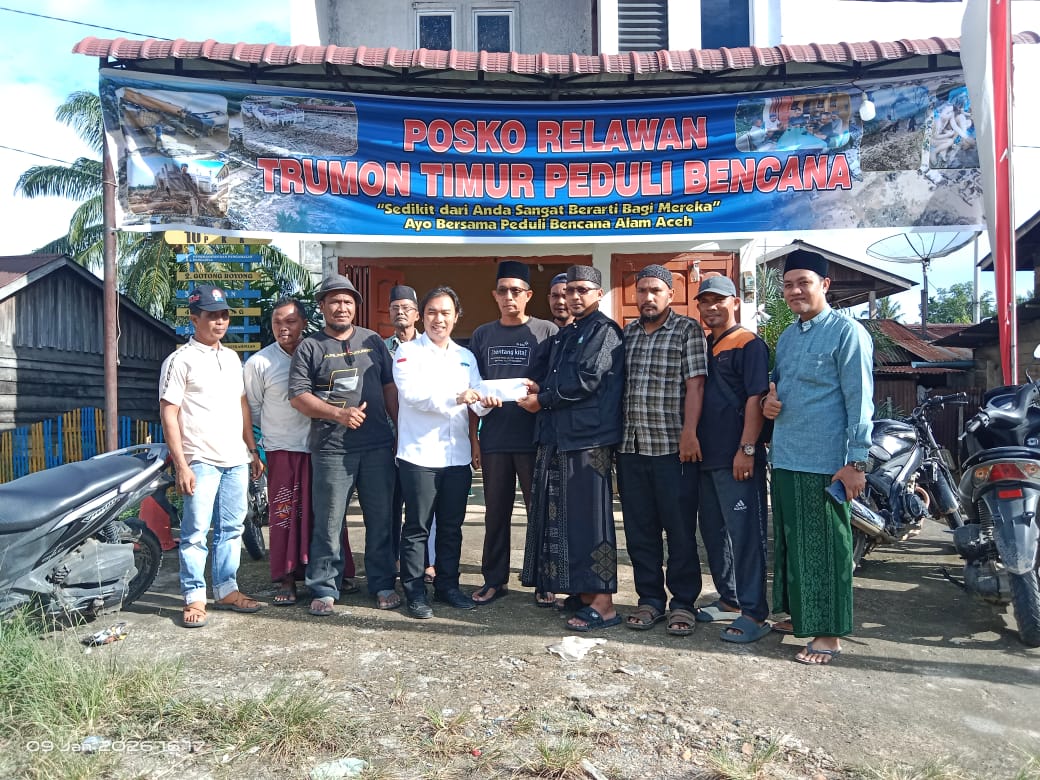 PT Asdal Dan Posko Relawan Trumon Timur Bantu Korban Bencana Aceh Tamiang