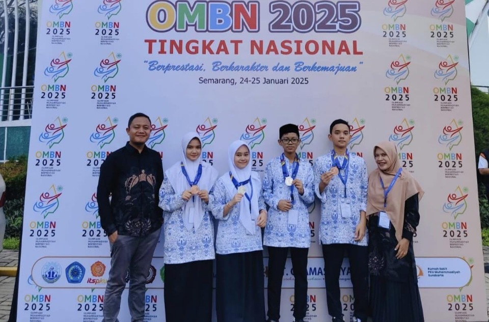 Sepanjang 2025, SMP Muhammadiyah Raih 41 Prestasi Siswa