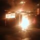 Satu Toko Grosir Hangus Terbakar di Balige