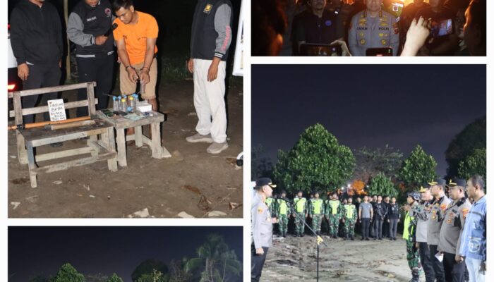 Polrestabes Medan Sapu Bersih Jl. Jermal 15