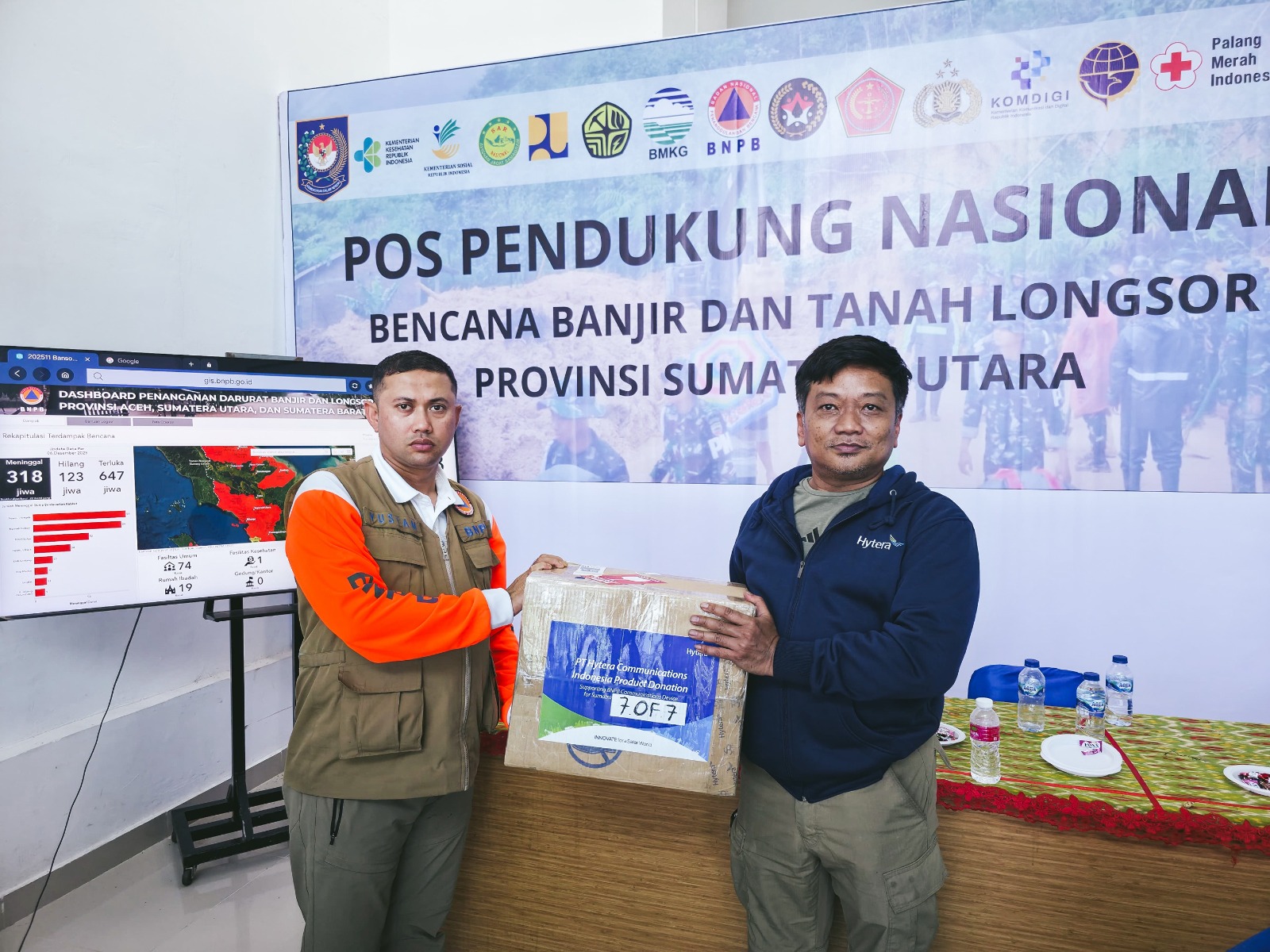 Hytera Indonesia Dukung Upaya Penanggulangan Banjir di Sumatra melalui Donasi Perangkat Komunikasi Darurat