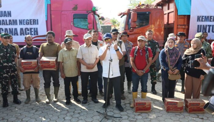 Wagub Fadhlullah Dampingi Mendagri Ke Aceh Tamiang Dan Bener Meriah