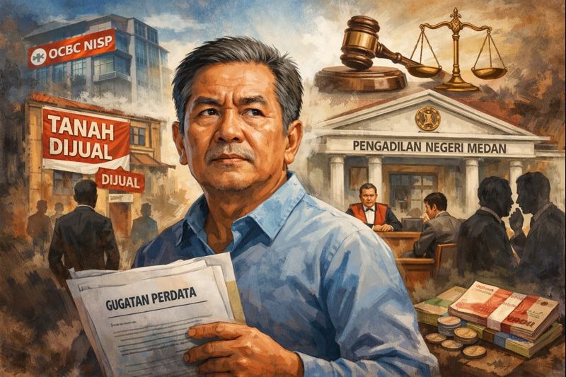 Paulus, Korban Mafia Lelang: “Saya Masih Percaya Bisa Mendapat Keadilan di PN Medan”