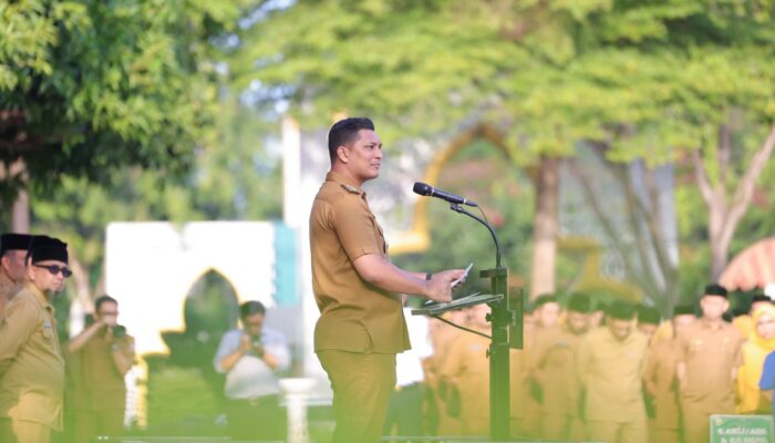 Pimpin Apel Perdana Awal Tahun, Afdhal Tekankan Empati, Disiplin, dan Kinerja ASN