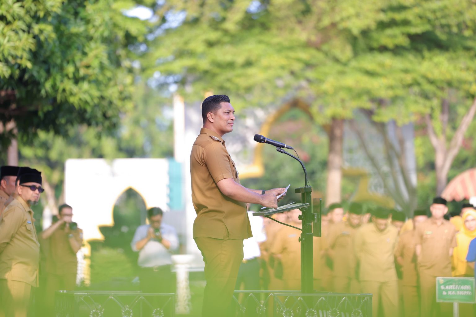 Pimpin Apel Perdana Awal Tahun, Afdhal Tekankan Empati, Disiplin, dan Kinerja ASN