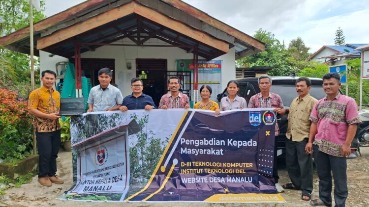 Institut Teknologi PKM Pembangunan Website Desa Manalu