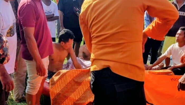 Perahu Jaring Udang Pecah, Dua Nelayan Tenggelam