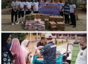 Bapas Kelas II Lhokseumawe Salurkan Bantuan Bencana Alam Dari Alumni PKA LAN