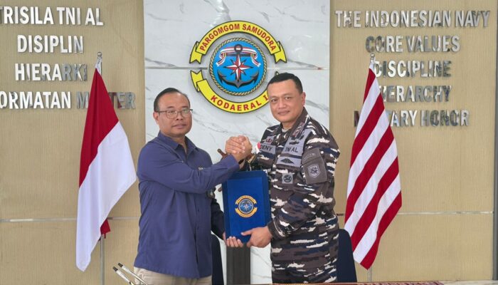 Perkuat Sinergitas, PT PLN Indonesia Power Teken MoU Dengan Kodaeral I Belawan