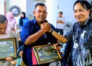 Muhammad Riza Terima Penghargaan Wartawan Berdedikasi Waspada 2025