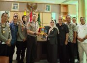 Hari Pertama Menjabat, Kapolres Binjai Sambangi DPRD dan Pengadilan Agama