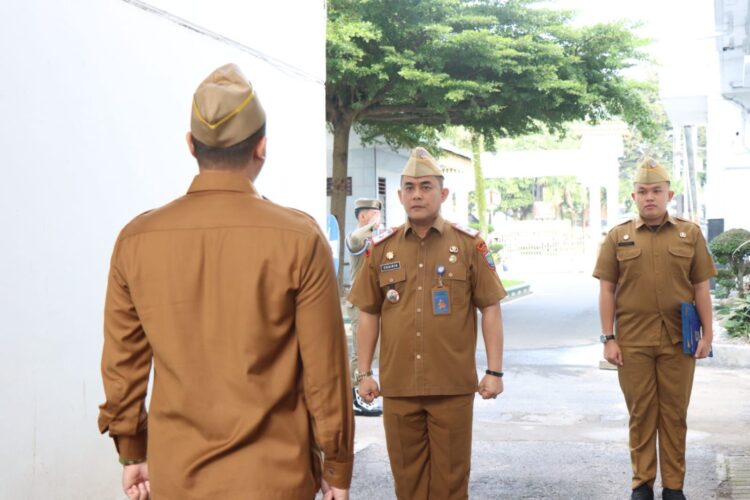 Pimpin Apel Gabungan, Sekdako Binjai Dorong ASN yang Profesional dan Berintegritas