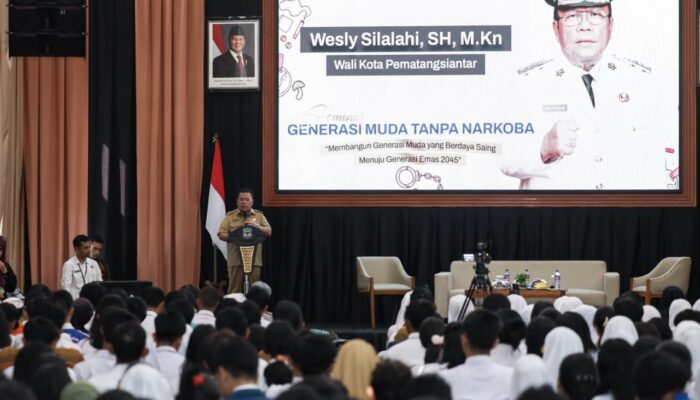 Pesan Wesly ke Pelajar Siantar: Jadilah Generasi Muda yang Cinta Daerah