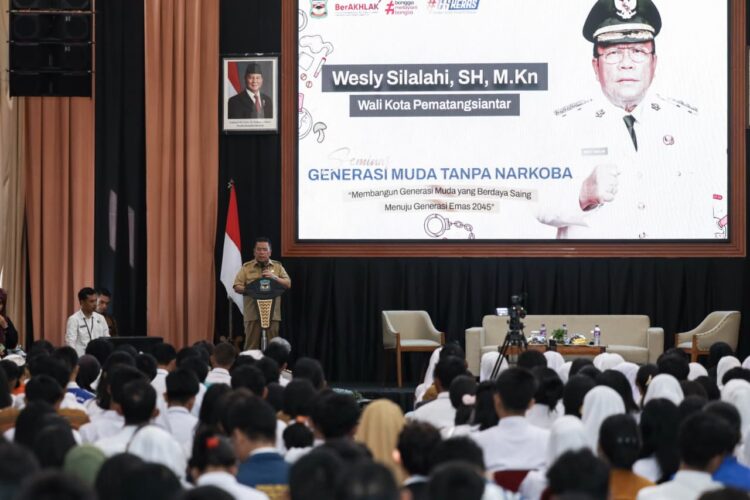 Pesan Wesly ke Pelajar Siantar: Jadilah Generasi Muda yang Cinta Daerah