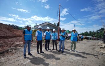 GM PLN UID Sumut Cek Langsung Kesiapan Kelistrikan Huntara Pascabencana Di Batang Toru