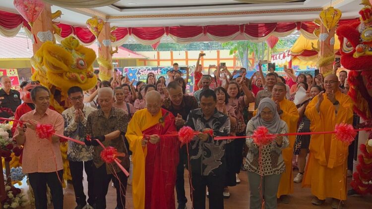 Purna Pugar Vihara Mahayana Serbelawan Diresmikan