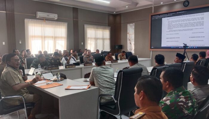 Tumpukan Kayu Akibat Banjir untuk Pemulihan, Forkopimda Agara Sepakati Langkahnya