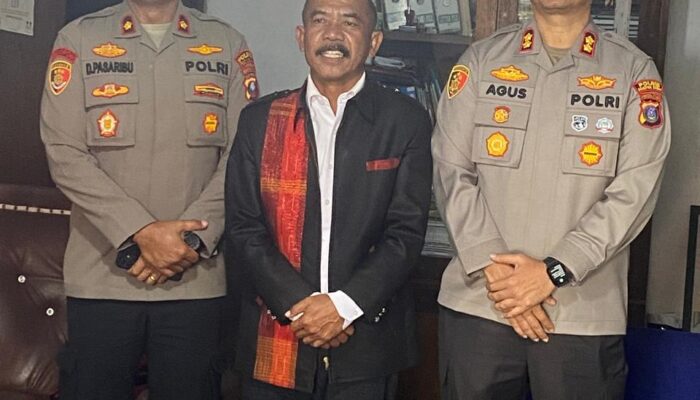 Kapolres Pakpak Bharat AKBP Muhammad Agustiawan Silaturahmi Ke Tokoh Masyarakat Dan Adat
