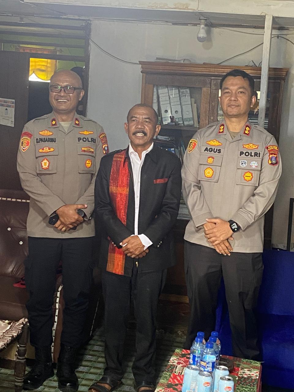 Kapolres Pakpak Bharat AKBP Muhammad Agustiawan Silaturahmi Ke Tokoh Masyarakat Dan Adat