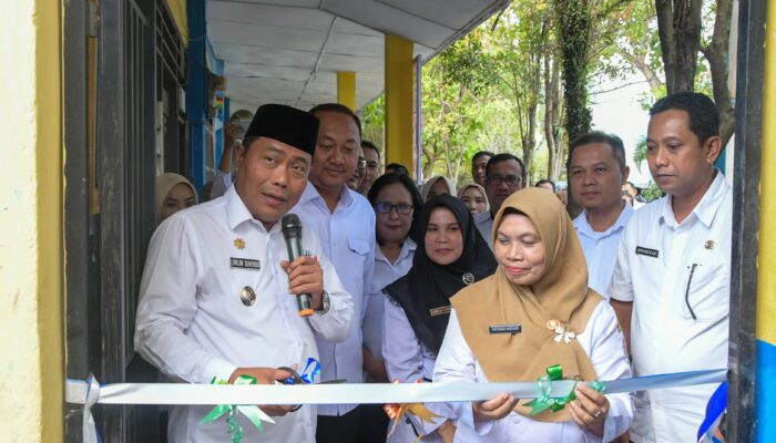 Rehab Toilet SDN 105356 dan SDN 101901 Lubukpakam Diresmikan, Wabup: Dari Sini Kita Mengajarkan Perilaku Hidup Sehat