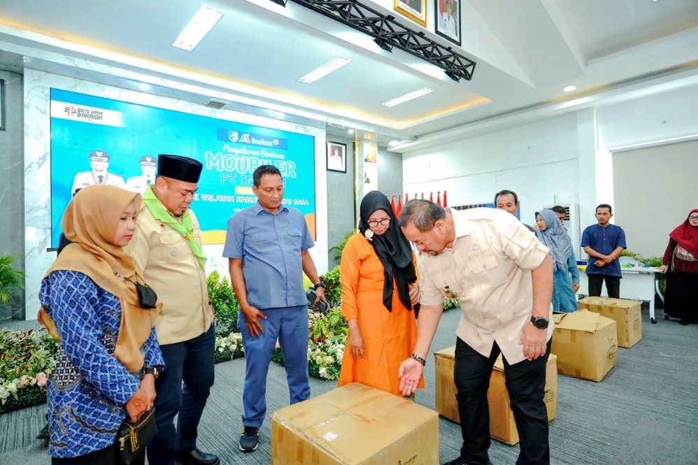 PT Inalum Bantu 465 Paket Mobiler Ke Sekolah Di Batubara