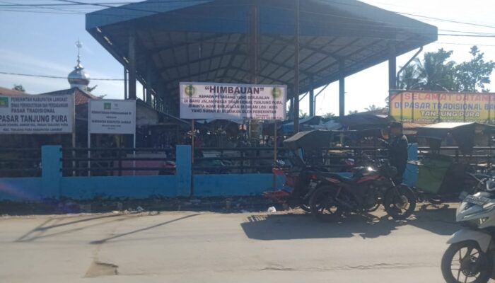 Belasan Kios Di Pasar Tanjungpura Dibobol Maling 