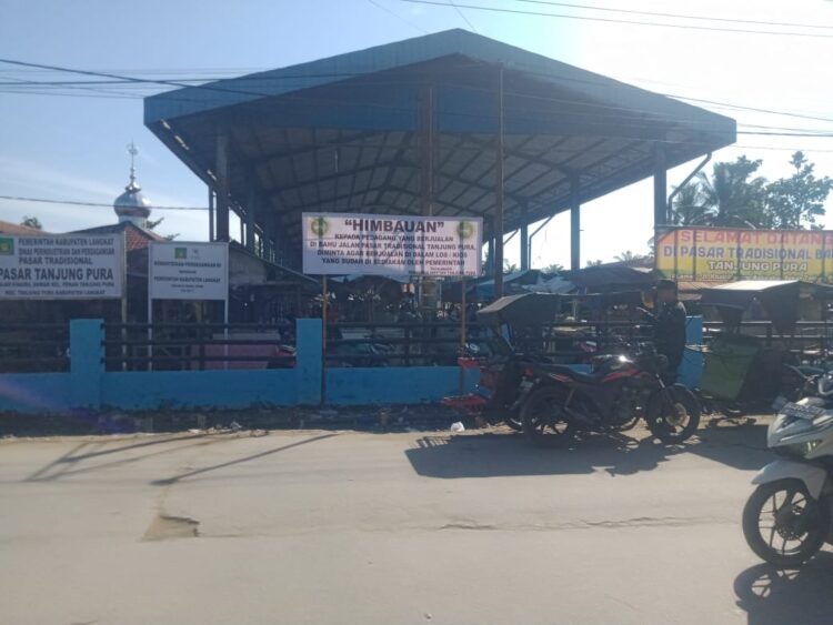 Belasan Kios Di Pasar Tanjungpura Dibobol Maling 