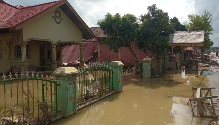 Kampung Bundar Masih Porak-poranda Pasca Banjir Aceh Tamiang