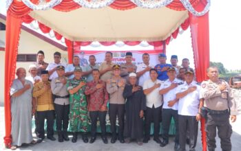 Tinjau Polsek MBG, Kapolres Sambut Kedatangan Karojakstra Stamarena Polri Brigjen Pol Adex Yudiswan