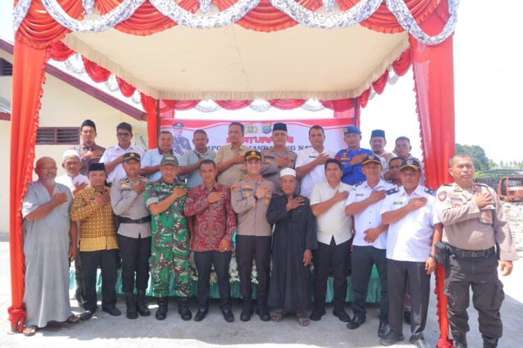 Tinjau Polsek MBG, Kapolres Sambut Kedatangan Karojakstra Stamarena Polri Brigjen Pol Adex Yudiswan