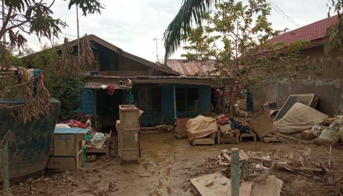 Hampir Dua Bulan Pasca Banjir, Kampung Mekar Jaya Aceh Tamiang Masih Babak Belur